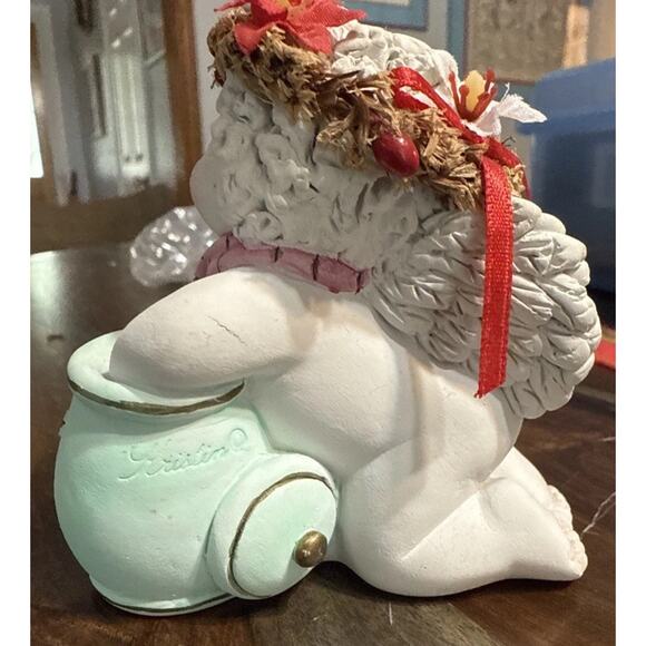 Dreamsicles Christmas Angel Figurine Cookie Jar 2002 Enesco 3" Collectible - Picture 5 of 9